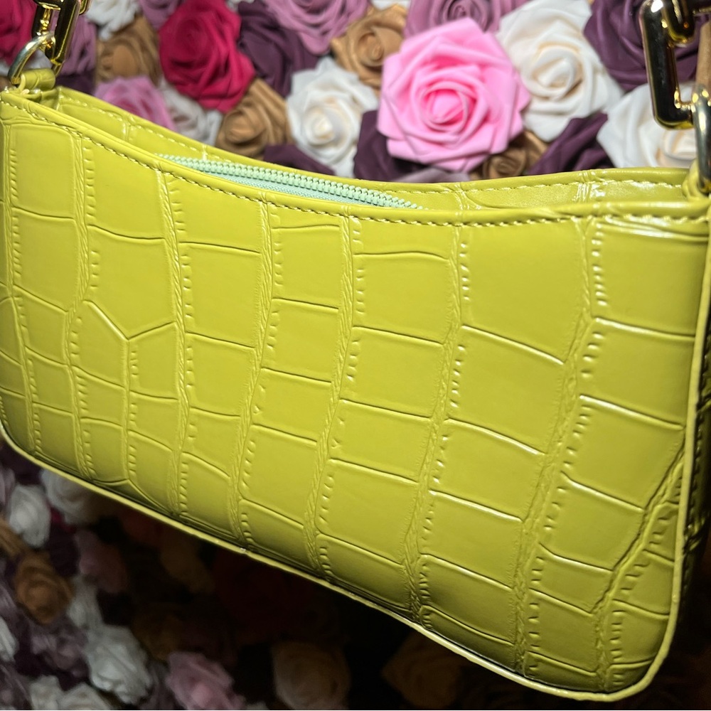 Croc Pattern Purse - image 3